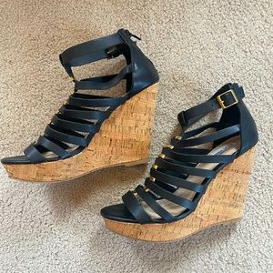 Steve Madden Wedges - Black
